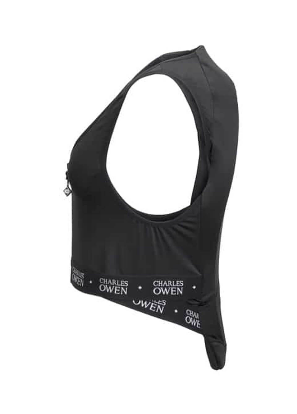 Charles Owen Junior Shadow Back Protector - Black
