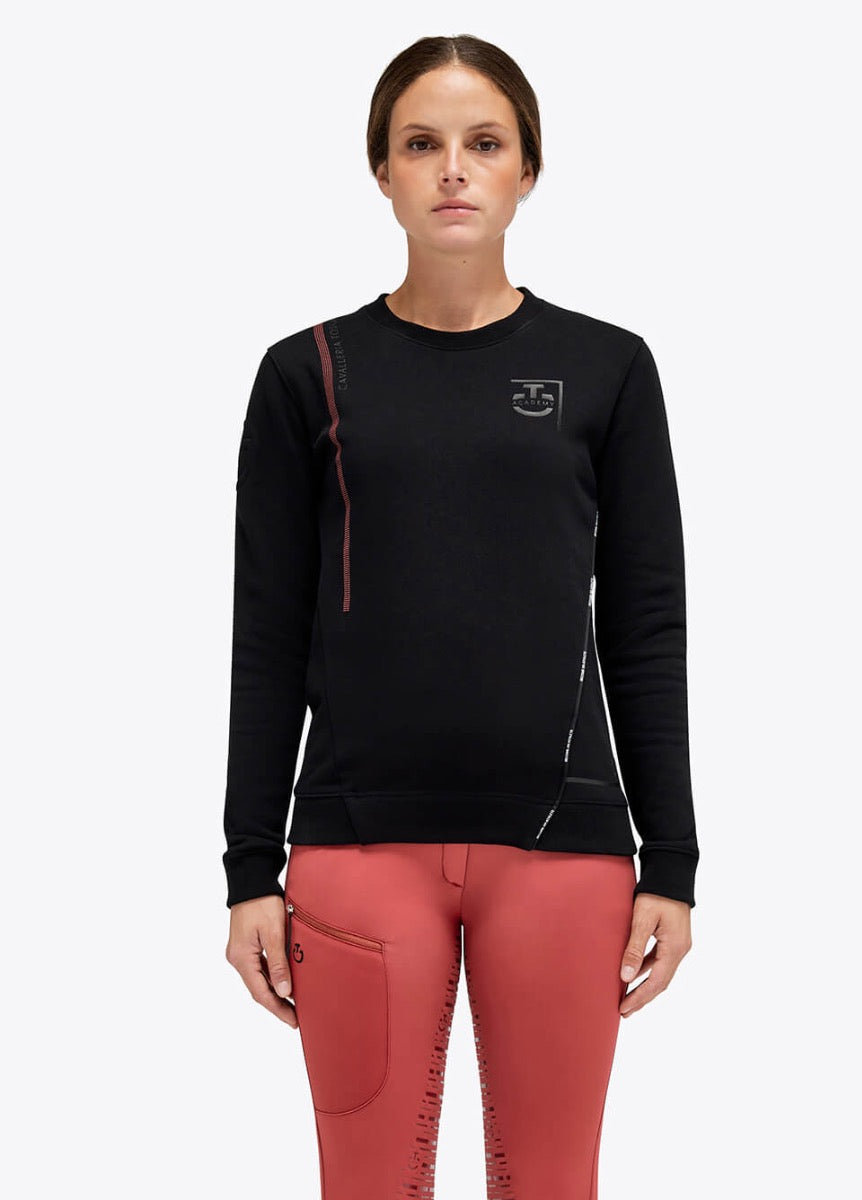 Cavalleria Toscana Academy Crew Neck Sweatshirt - Black