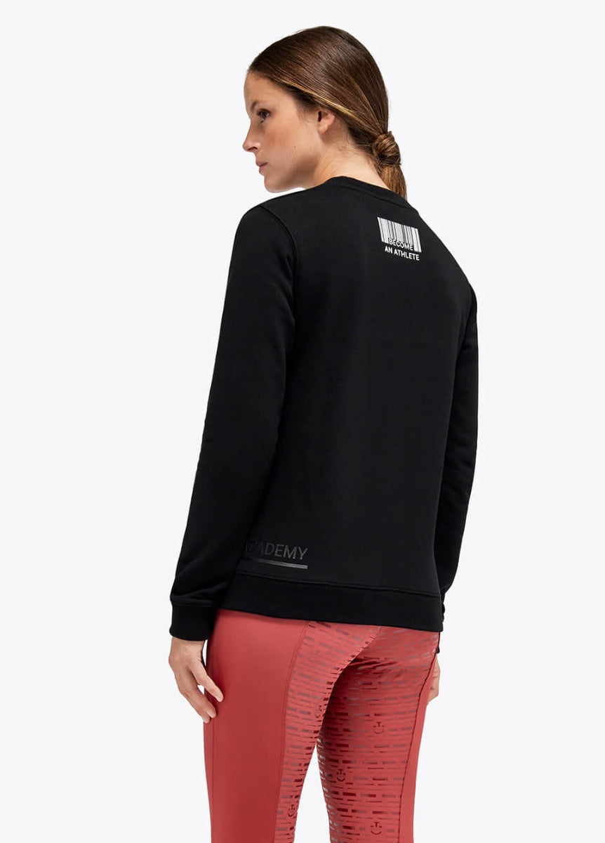 Cavalleria Toscana Academy Crew Neck Sweatshirt - Black