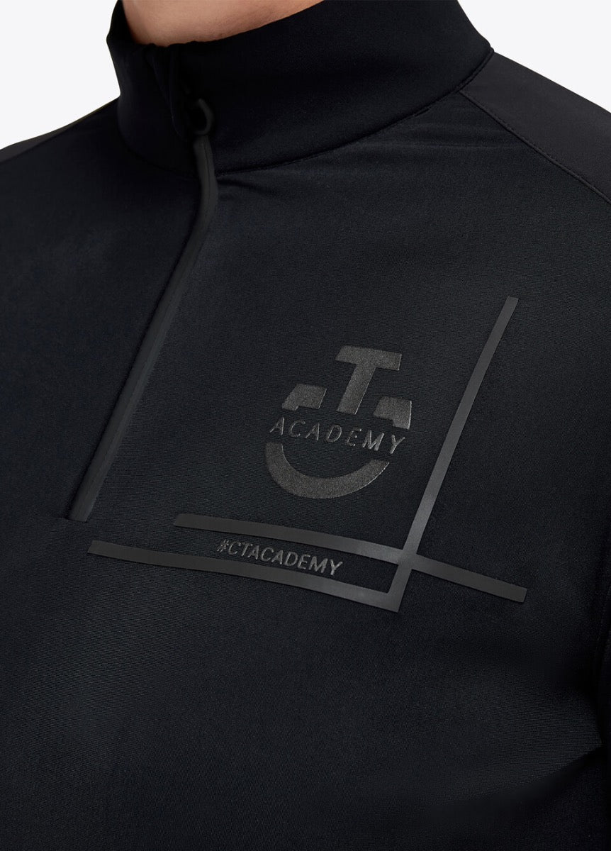 Cavalleria Toscana Academy Training Polo - Black