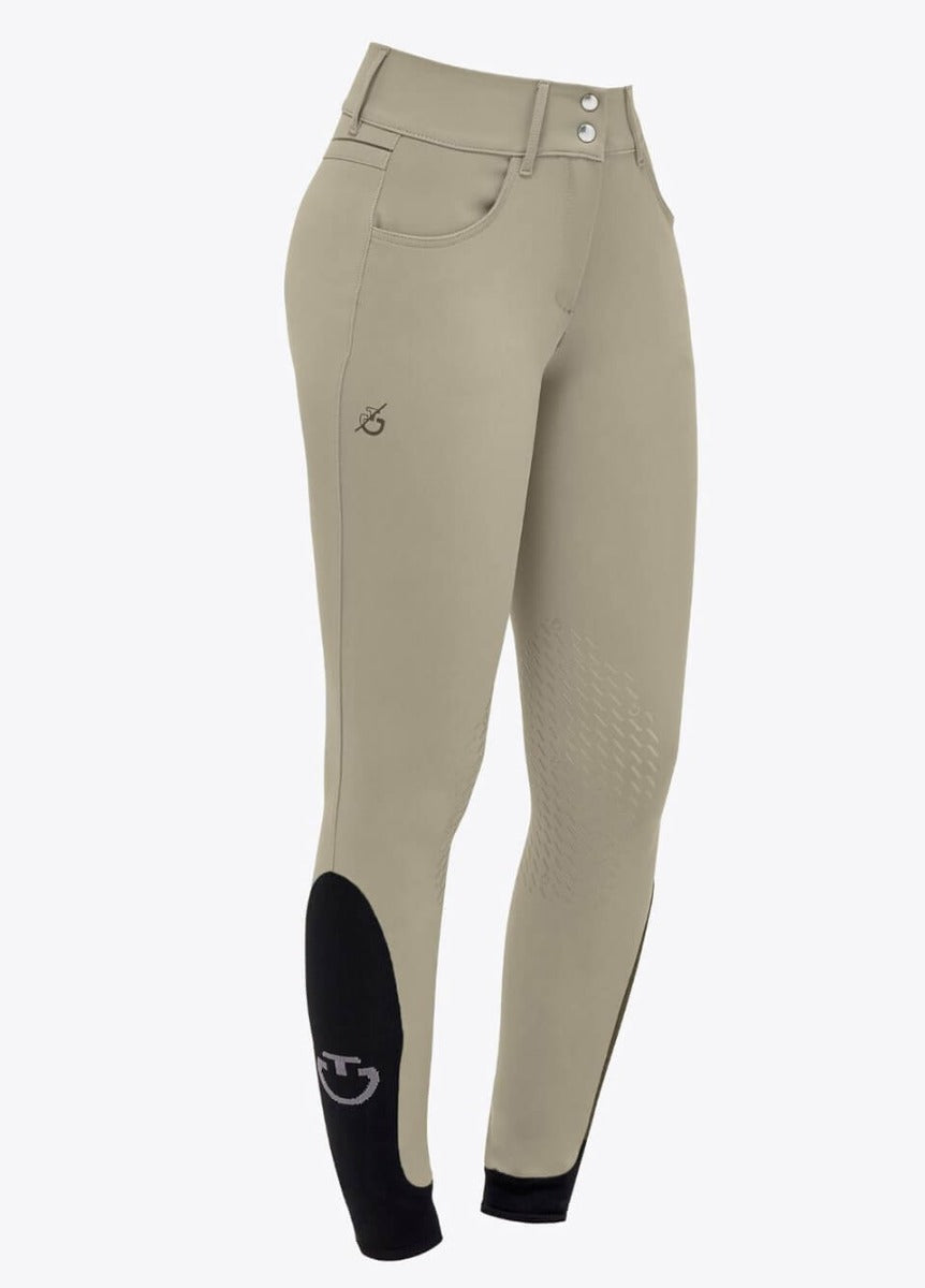 Cavalleria Toscana Dash Knee Grip High Waisted Breeches - Beige