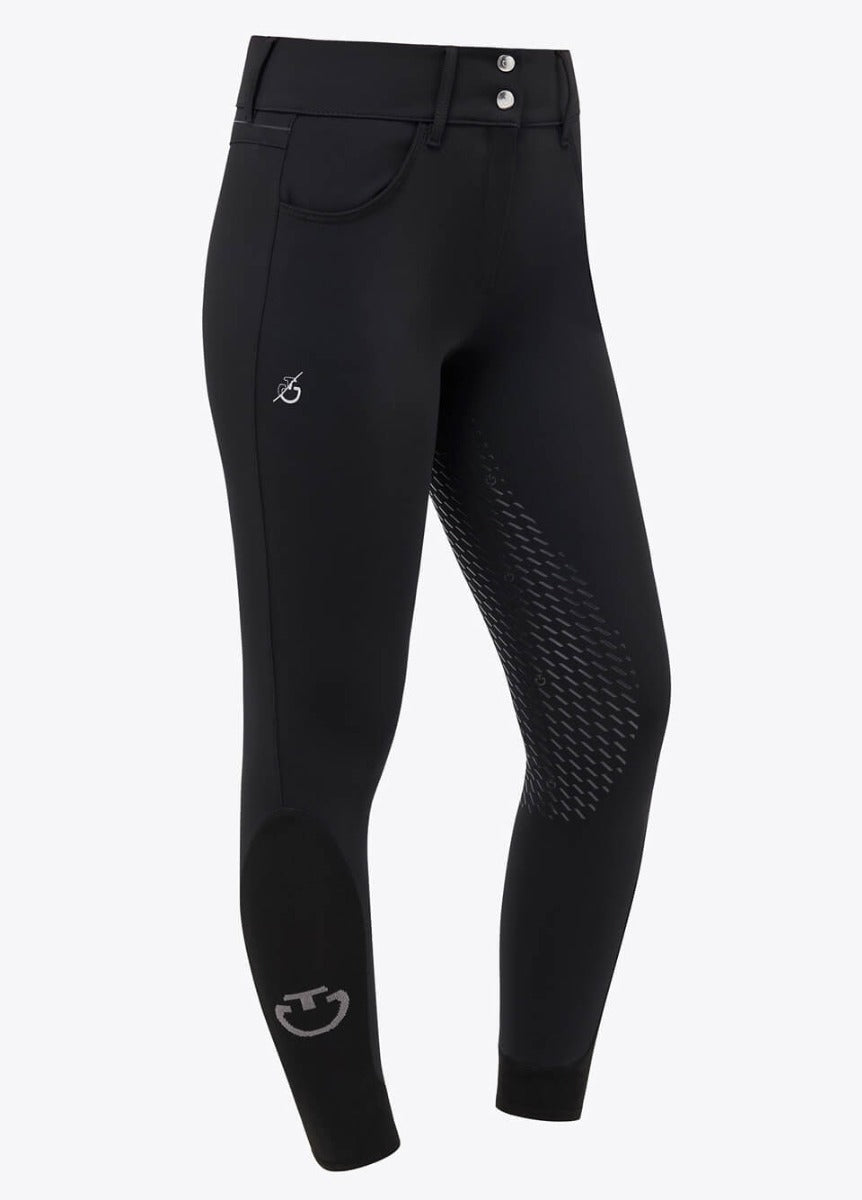 Cavalleria Toscana Dash Full Seat High Waisted Breeches - Black
