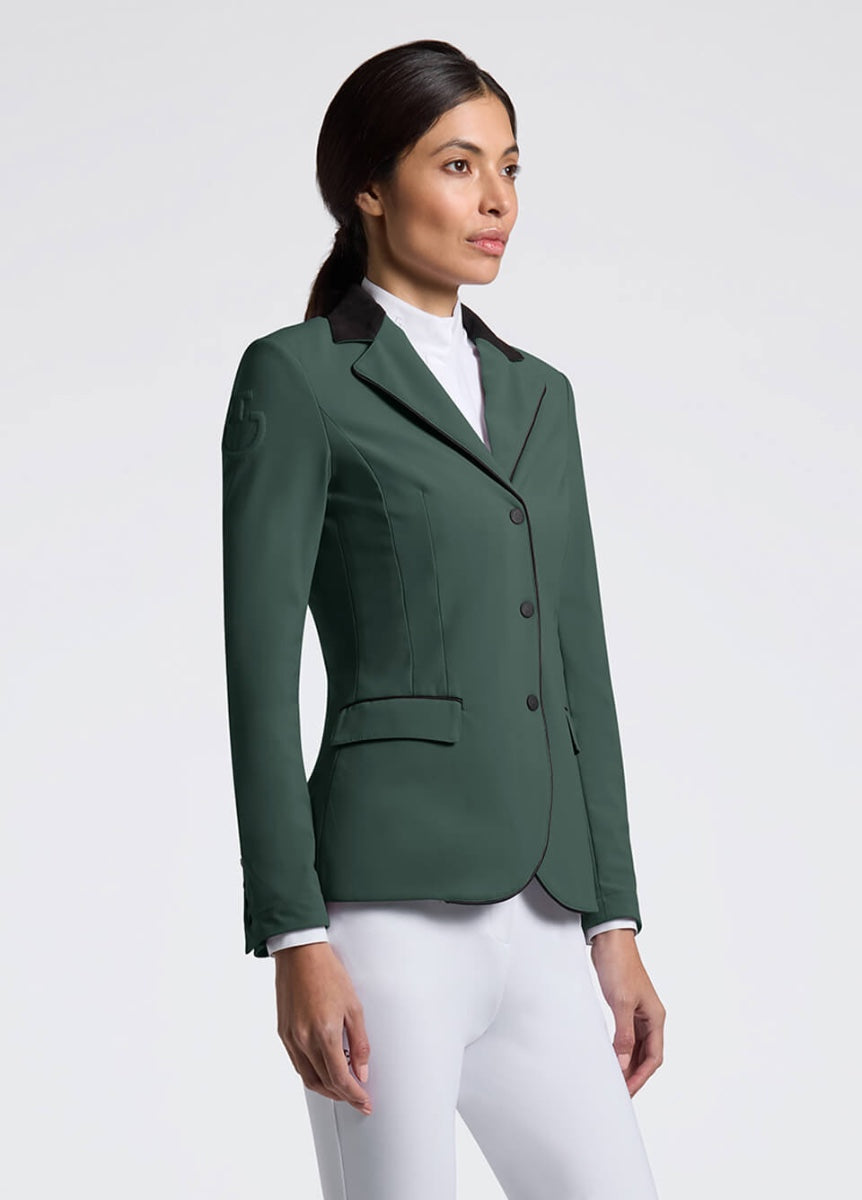 Cavalleria Toscana GP Zip Riding Jacket - Jungle Green