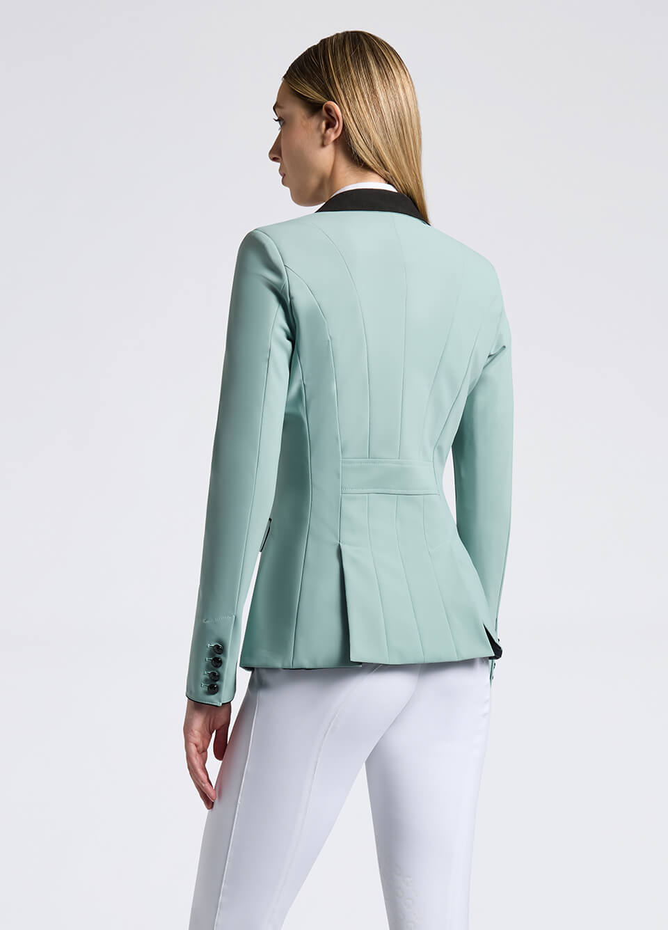Cavalleria Toscana GP Riding Jacket - Light Teal Green