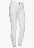 Cavalleria Toscana High Waist Full Seat Breeches - White