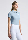 Cavalleria Toscana S/S Training Polo - Blue Fog