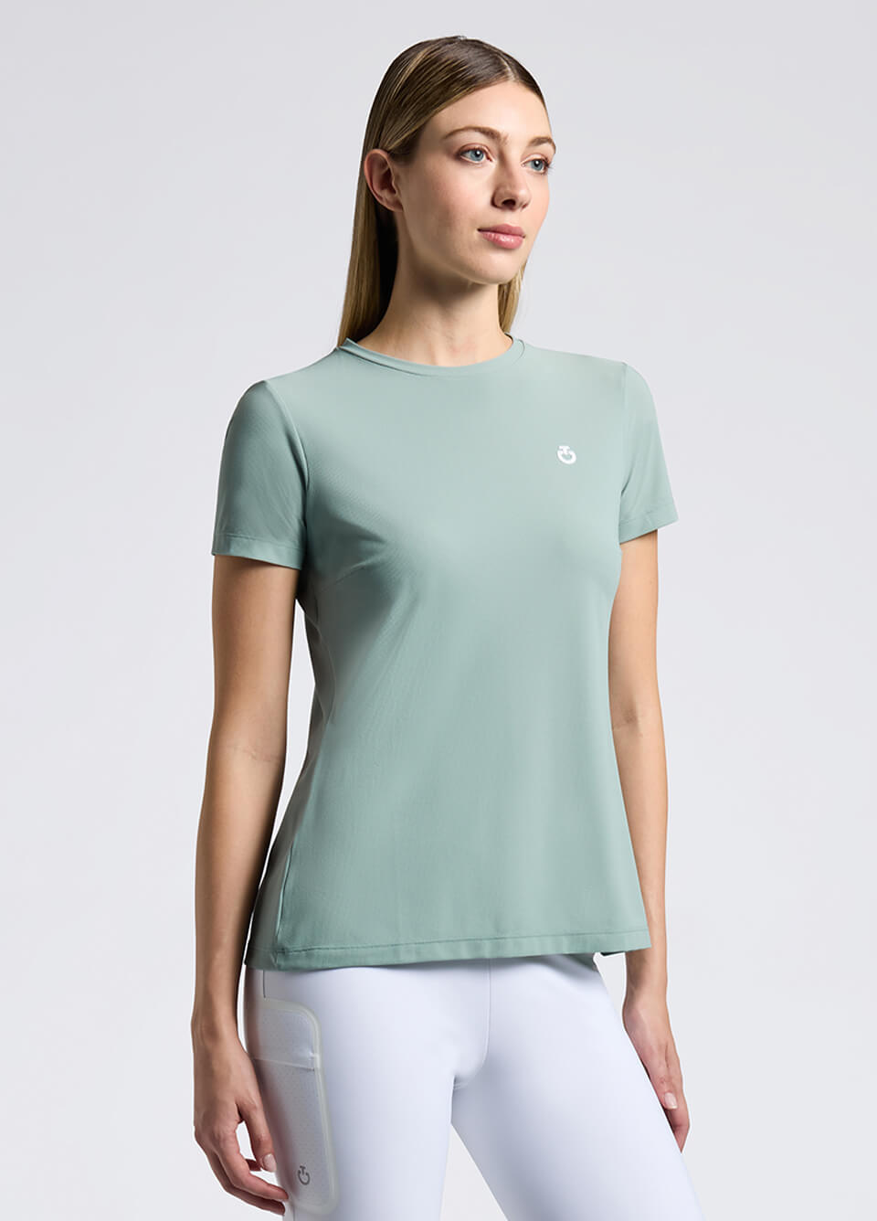 Cavalleria Toscana Jersey T-Shirt - Light Teal Green