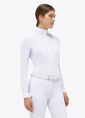 Cavalleria Toscana American L/S Shirt - White
