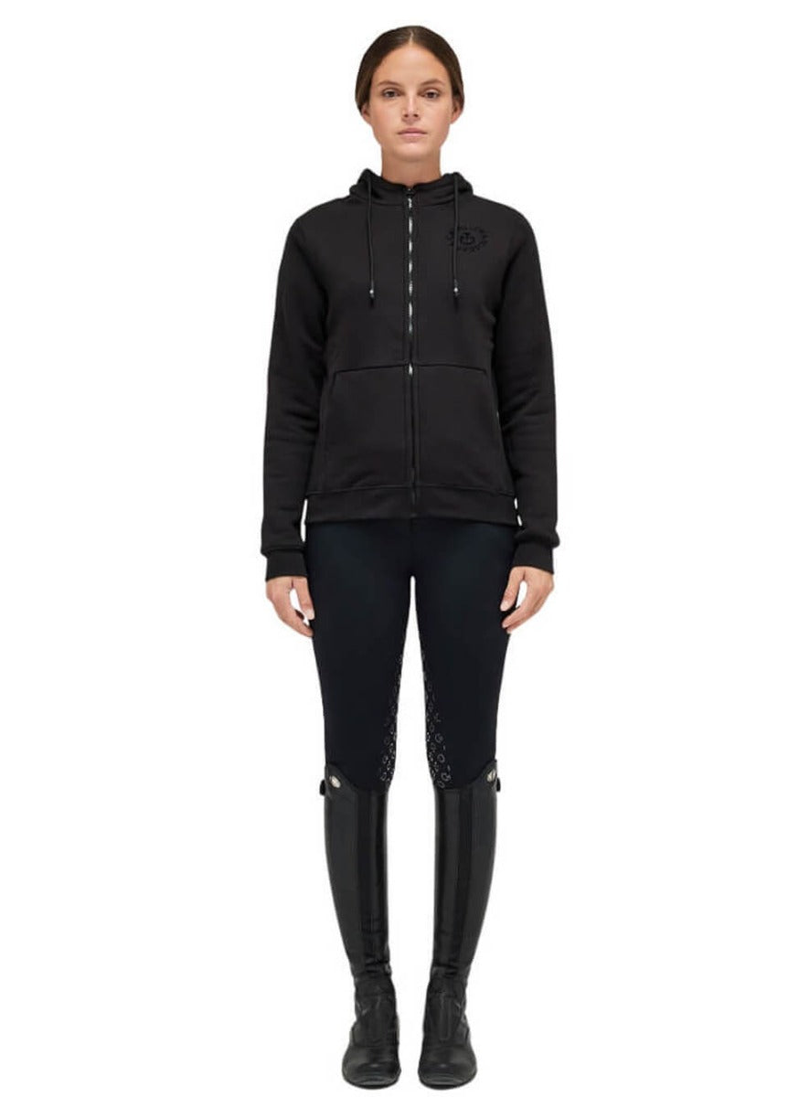Cavalleria Toscana Orbit Zip Hoodie - Black