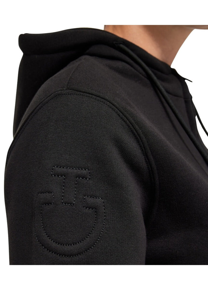 Cavalleria Toscana Orbit Zip Hoodie - Black