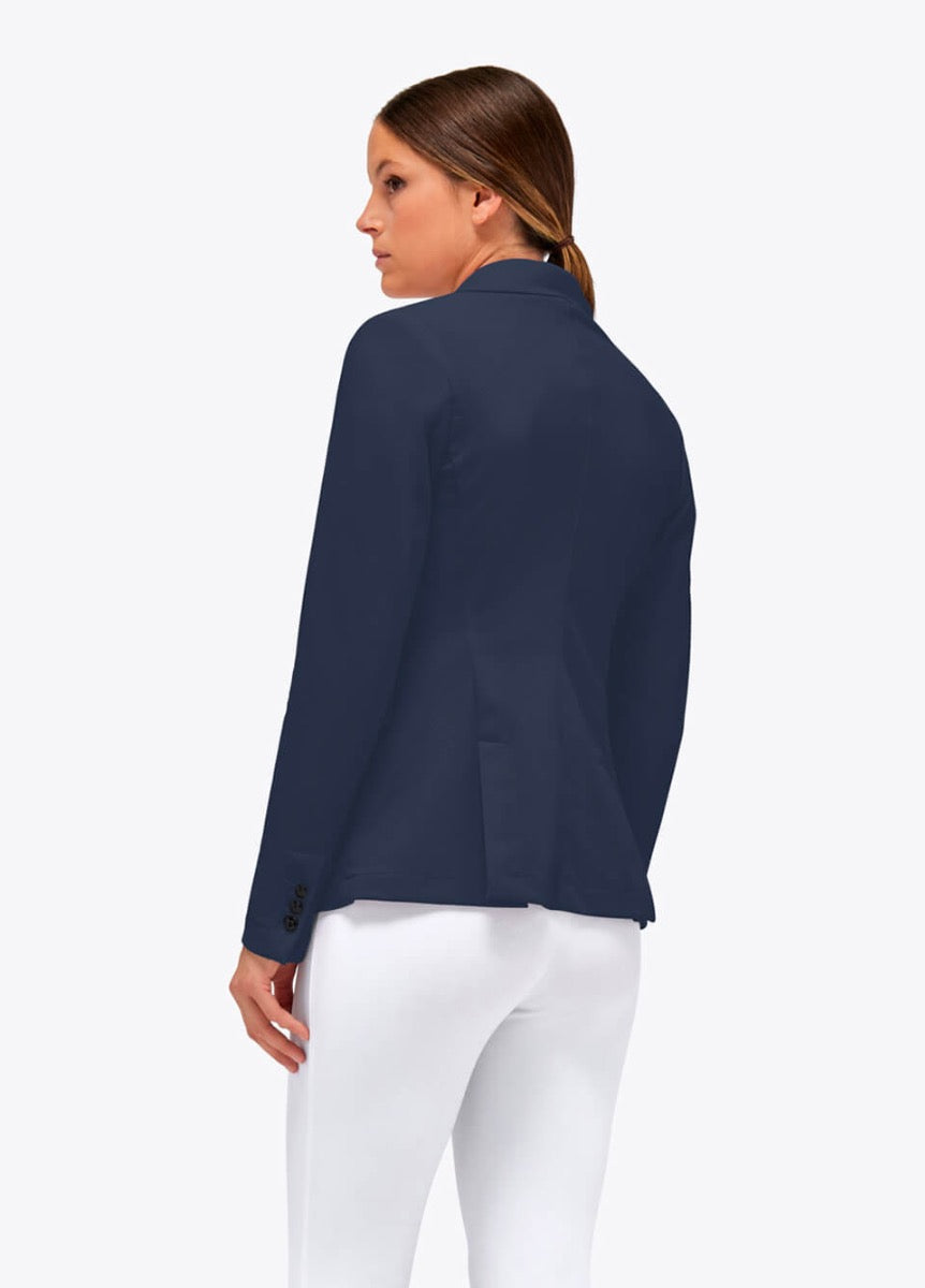 Cavalleria Toscana Perforated Competition Jacket - Blue