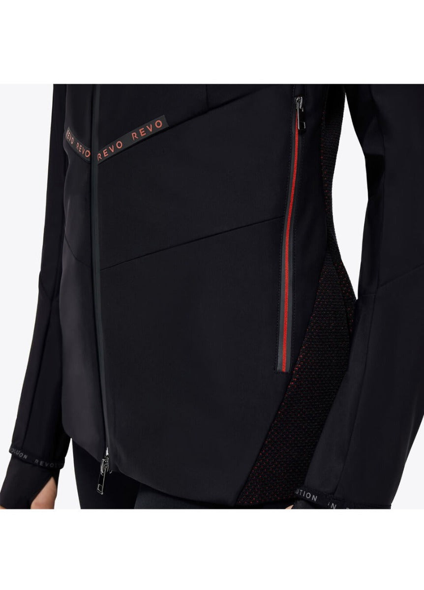 Cavalleria Toscana Revo Red Label Softshell Jacket - Black/Red