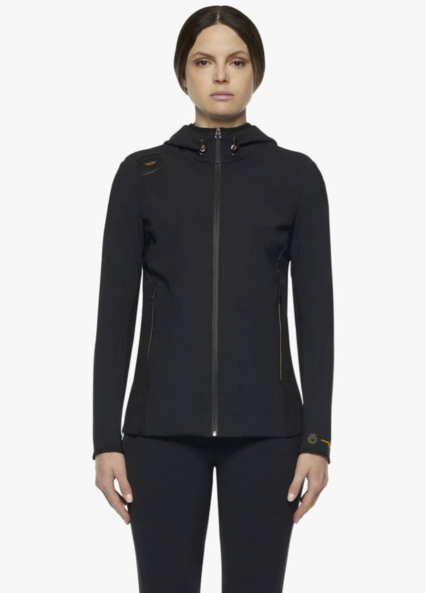 Cavalleria Toscana R-Evo Hooded Softshell Jacket - Black