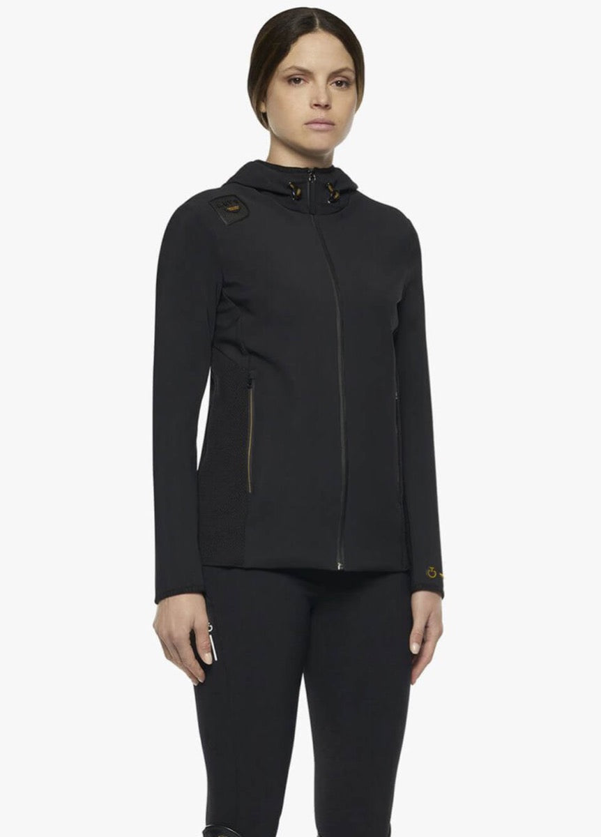Cavalleria Toscana R-Evo Hooded Softshell Jacket - Black