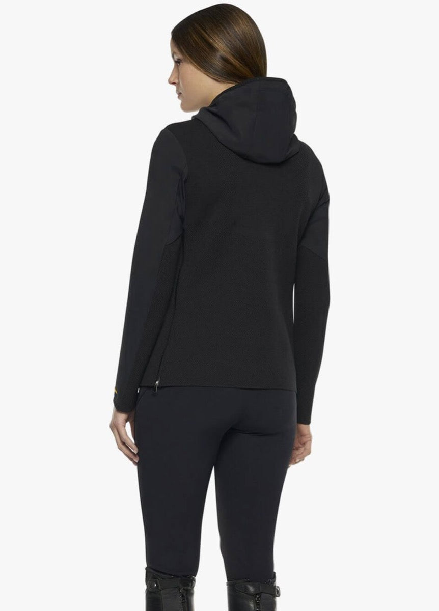 Cavalleria Toscana R-Evo Hooded Softshell Jacket - Black