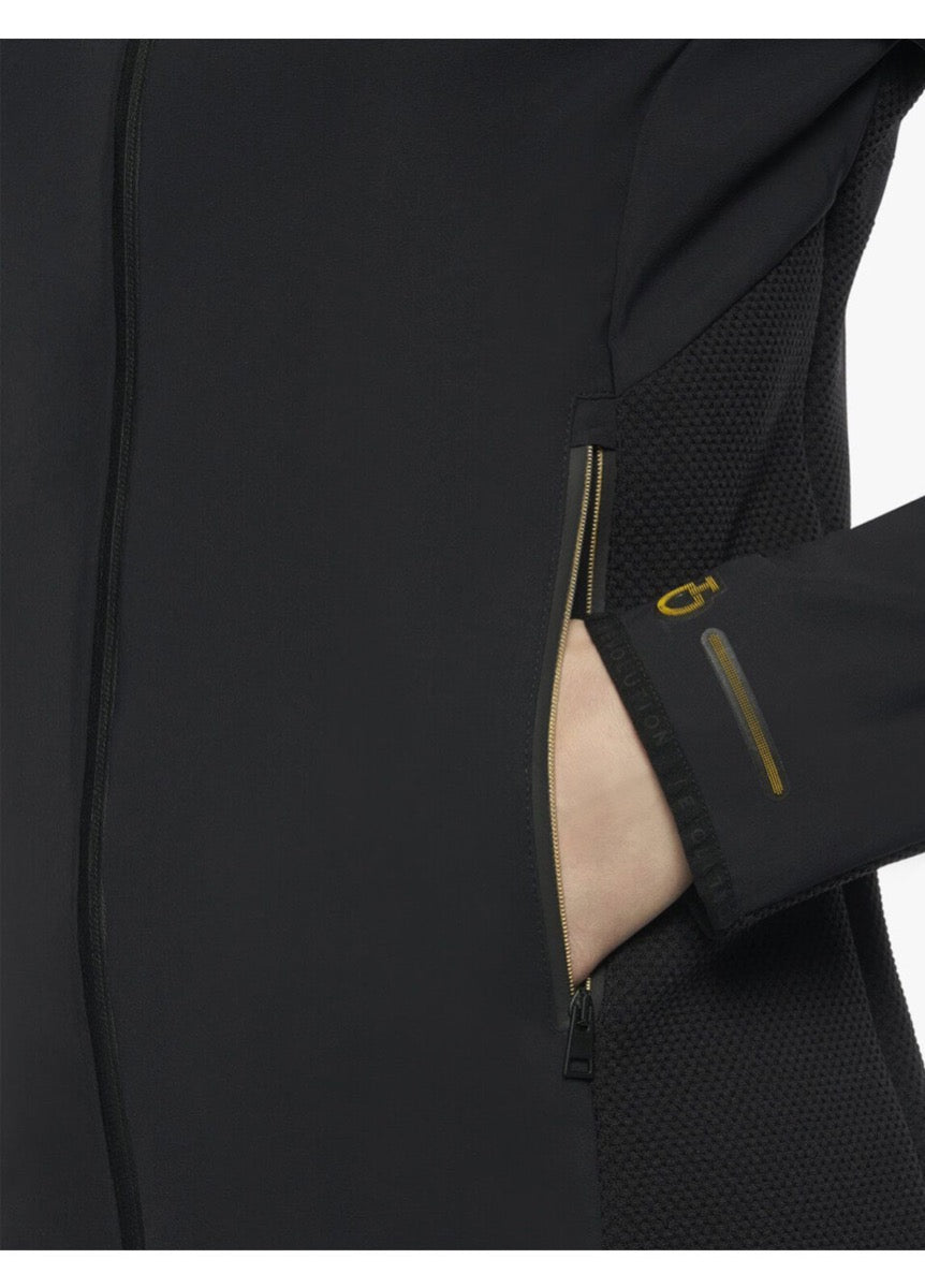 Cavalleria Toscana R-Evo Hooded Softshell Jacket - Black