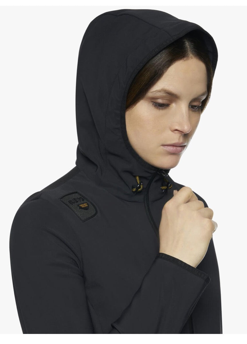 Cavalleria Toscana R-Evo Hooded Softshell Jacket - Black