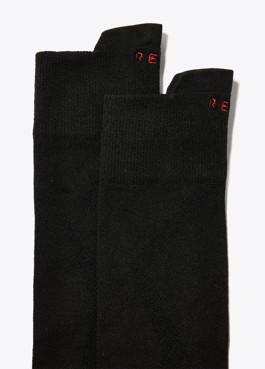 Cavalleria Toscana Revo Tech Knit Socks - Black/Red