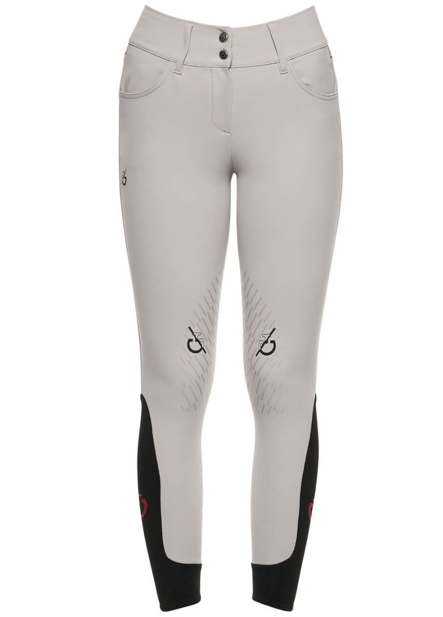 Cavalleria Toscana Team High Waist Breeches - Grey