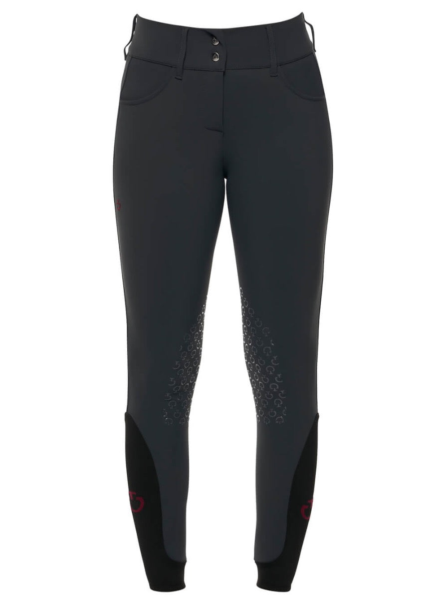 Cavalleria Toscana American Knee Grip Breeches - Dark Grey