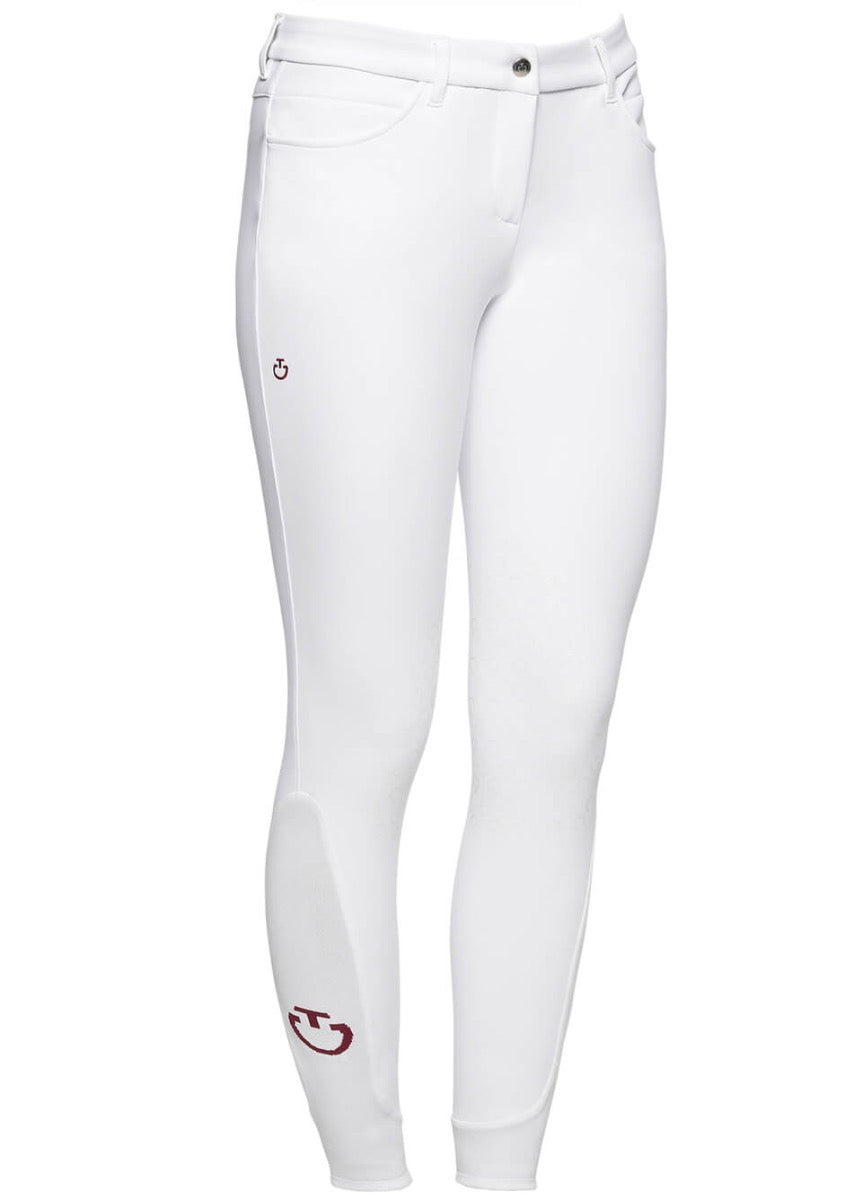 Cavalleria Toscana New Knee Grip Breeches - White