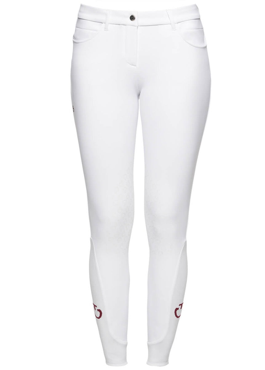 Cavalleria Toscana New Knee Grip Breeches - White