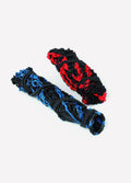 Shires Large Deluxe Haynet - Red/Black