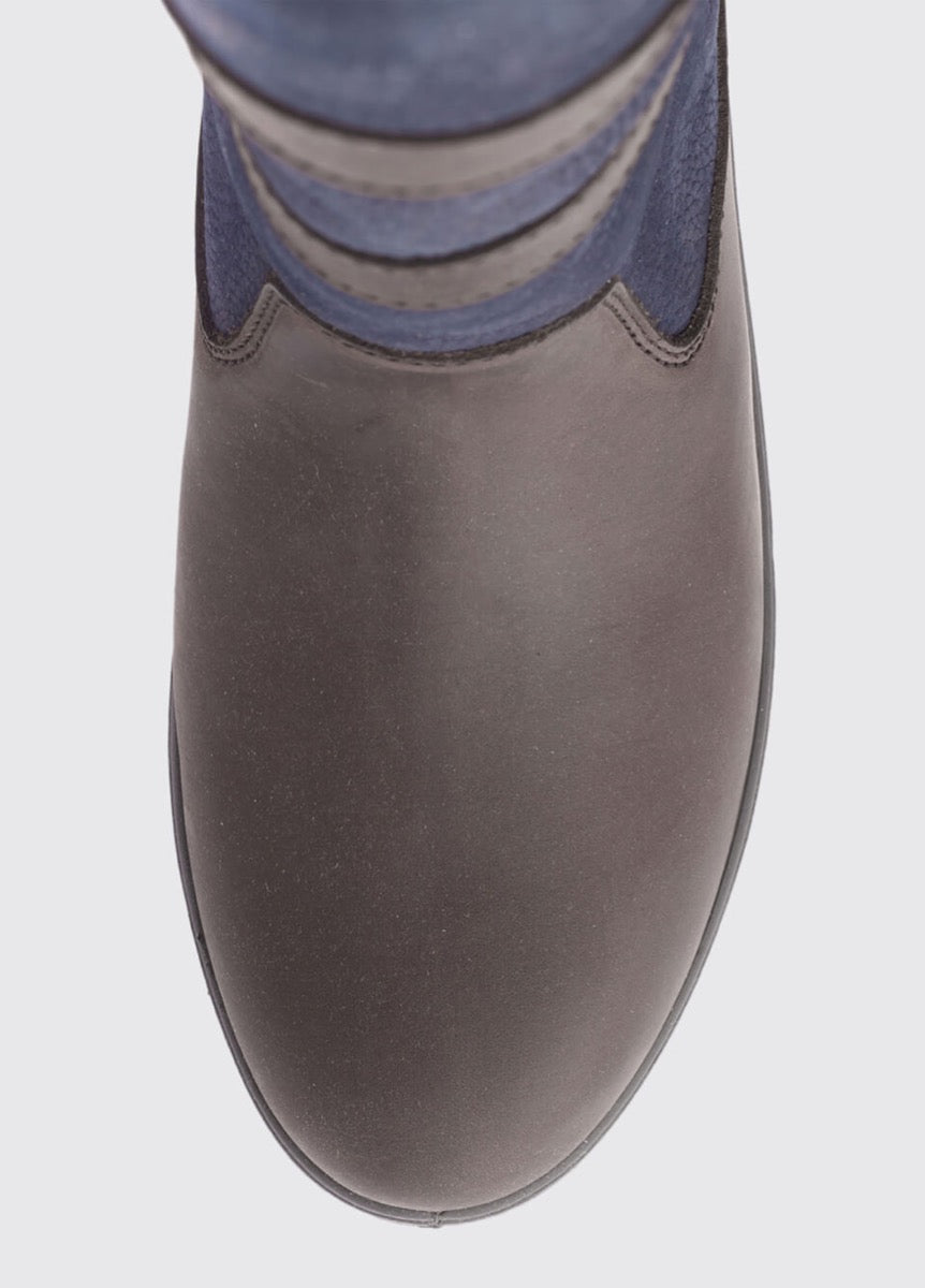 Dubarry Womens Galway Boots - Navy/Brown