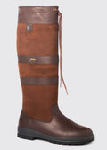 Dubarry Womens Galway Boots Slim Fit - Walnut