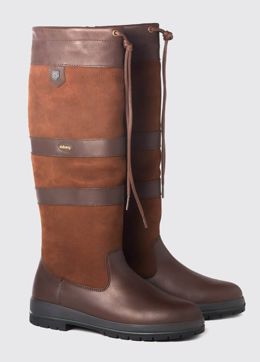 Dubarry Womens Galway Boots Slim Fit - Walnut