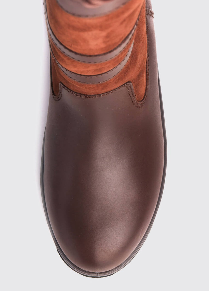 Dubarry Womens Galway Boots Slim Fit - Walnut