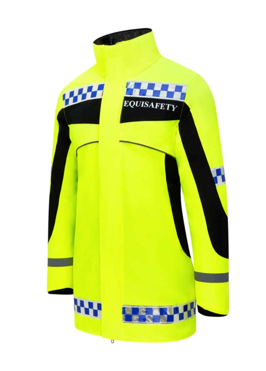 Equisafety Polite Inverno Riding Jacket - Yellow