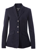 Equetech Jersey Junior Competition Jacket - Navy/Silver