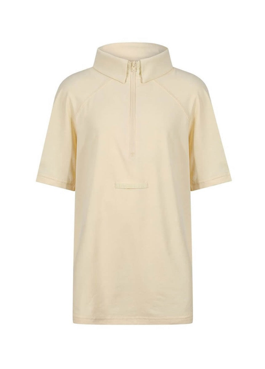 Equetech Junior Parade Show-Time Shirt - Buttermilk