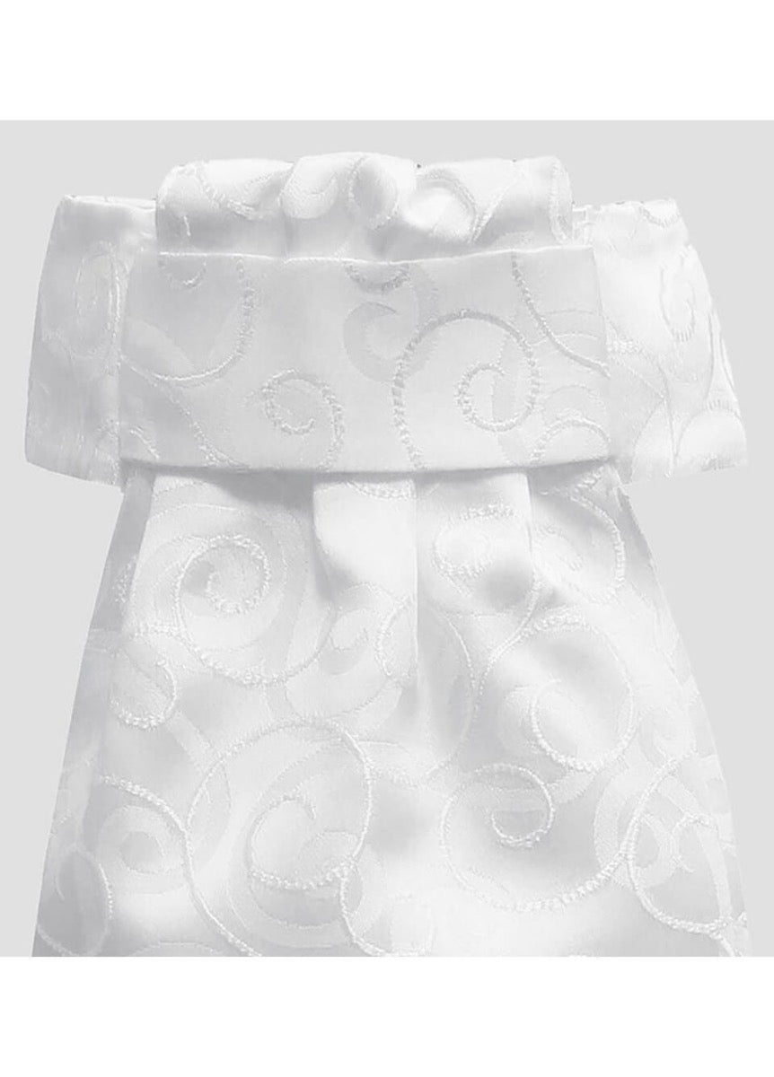 Equetech Deluxe Ready Tied Stock - Barcelona White