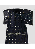 Equetech Stock (United) - Navy/White Spot