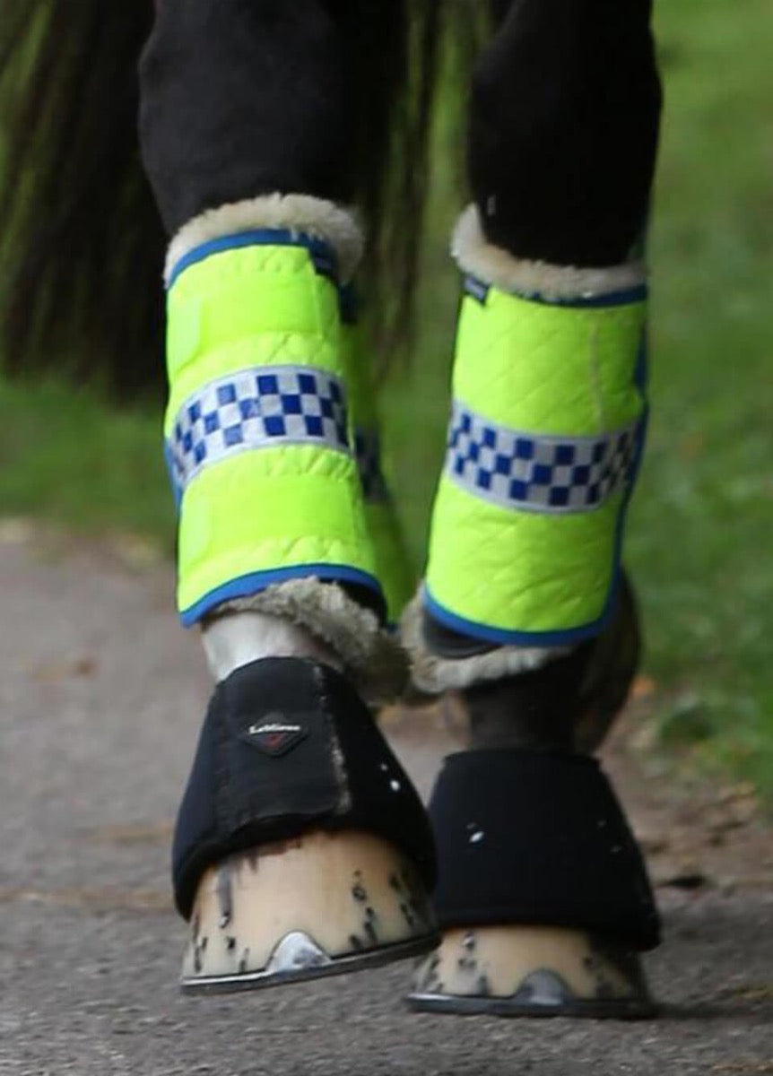 Equisafety Polite Horse Leg Boots - Yellow
