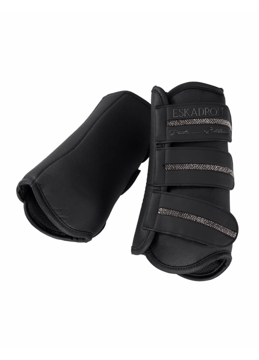 Eskadron Allround Faux Leather Front Boots - Black
