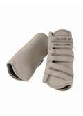 Eskadron Allround Faux Leather Front Boots - Pale Grey