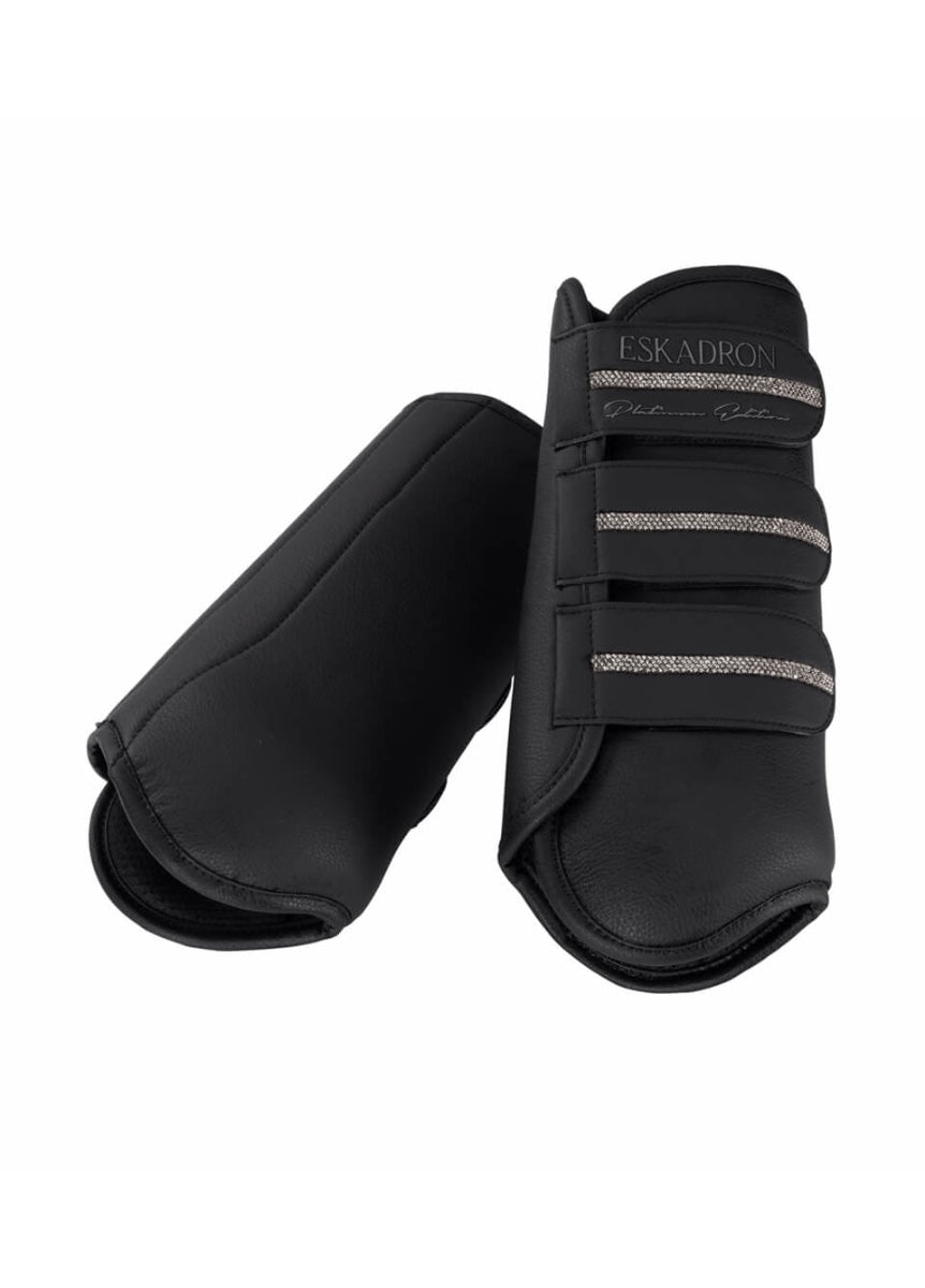 Eskadron Allround Faux Leather Hind Boots - Black