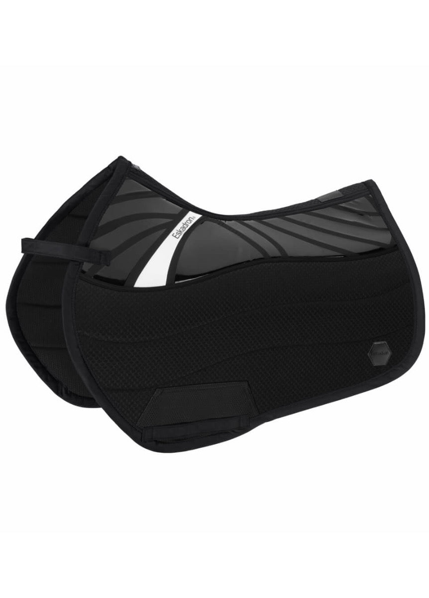 Eskadron Mesh Compact Jump Saddle Cloth - Black