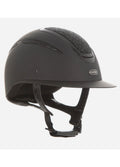 Evoke Elara Wide Peak Crystal Top Hat - Black/Jet Black