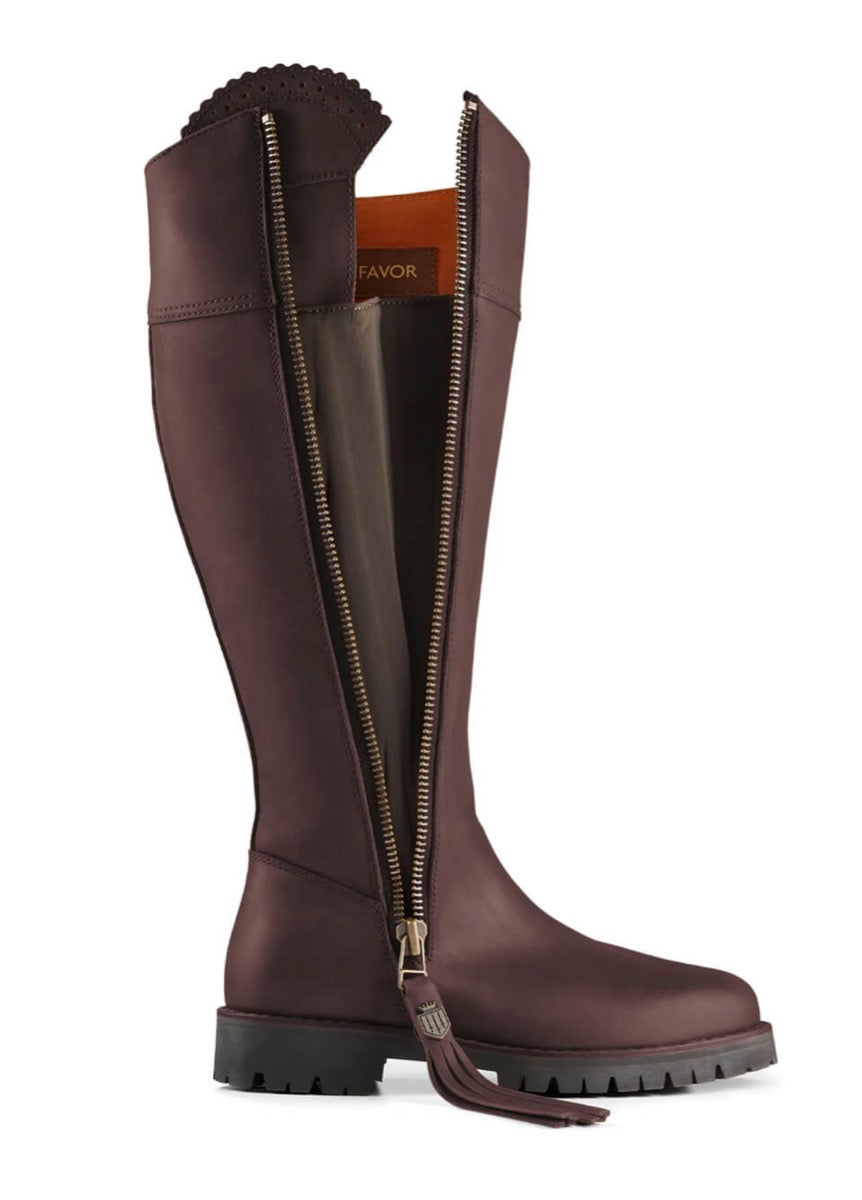 Fairfax & Favor Explorer Boot - Mahogany