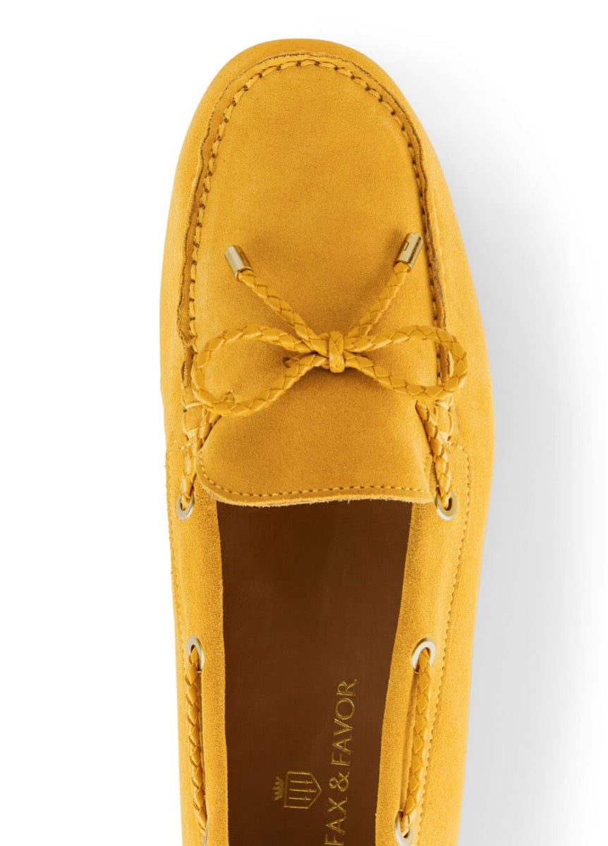Fairfax & Favor Henley Driving Shoe - Mango