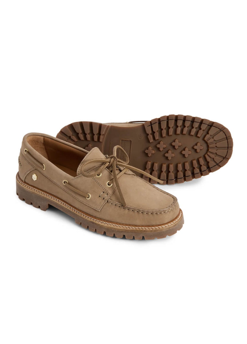 Fairfax & Favor Aldeburgh Deck Shoe - Fawn