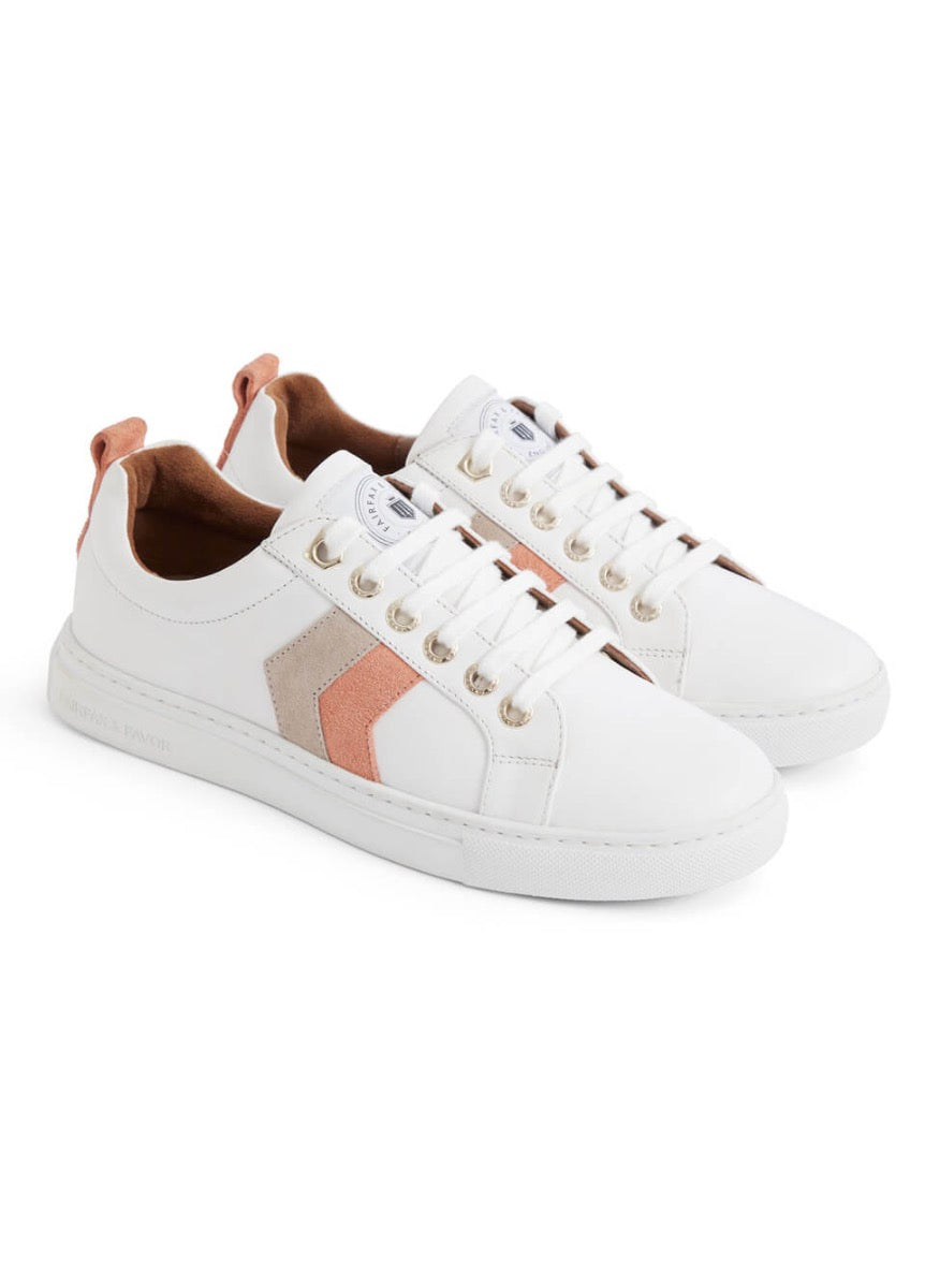 Fairfax & Favor Alexandra Trainer - Melon/Stone
