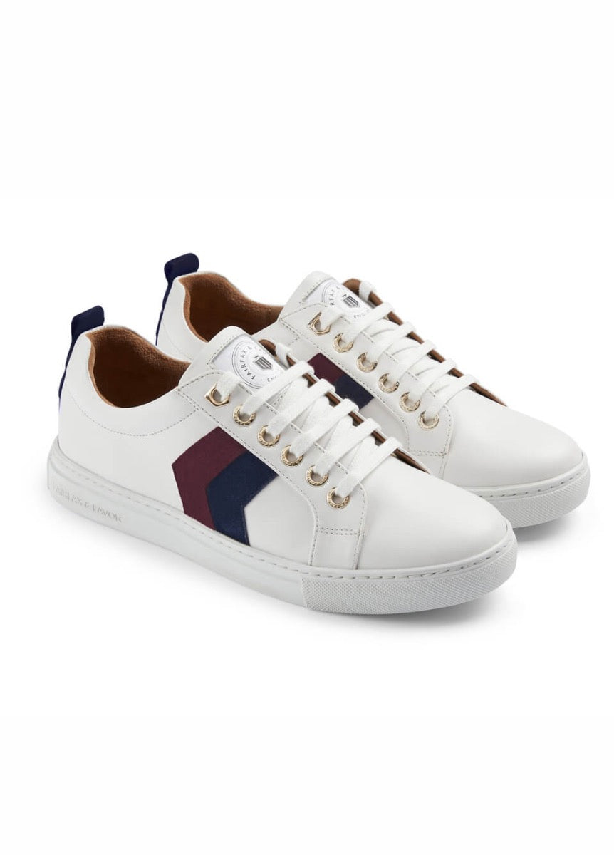Fairfax & Favor Alexandra Trainer - Plum/Ink