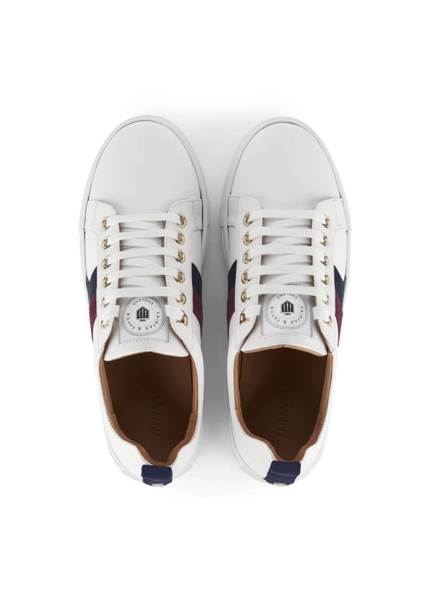 Fairfax & Favor Alexandra Trainer - Plum/Ink