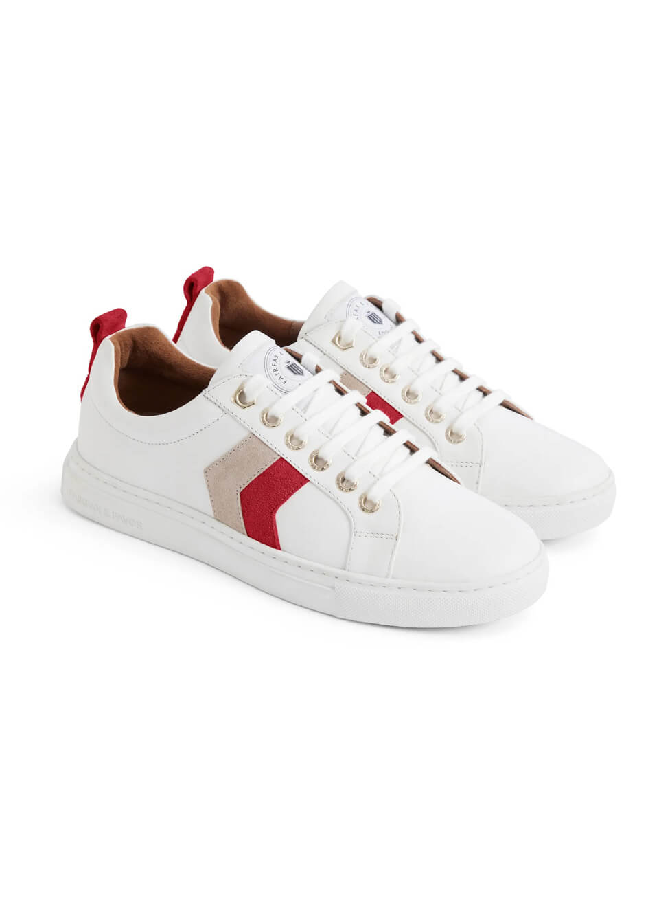 Fairfax & Favor Alexandra Trainer - Cherry/Stone