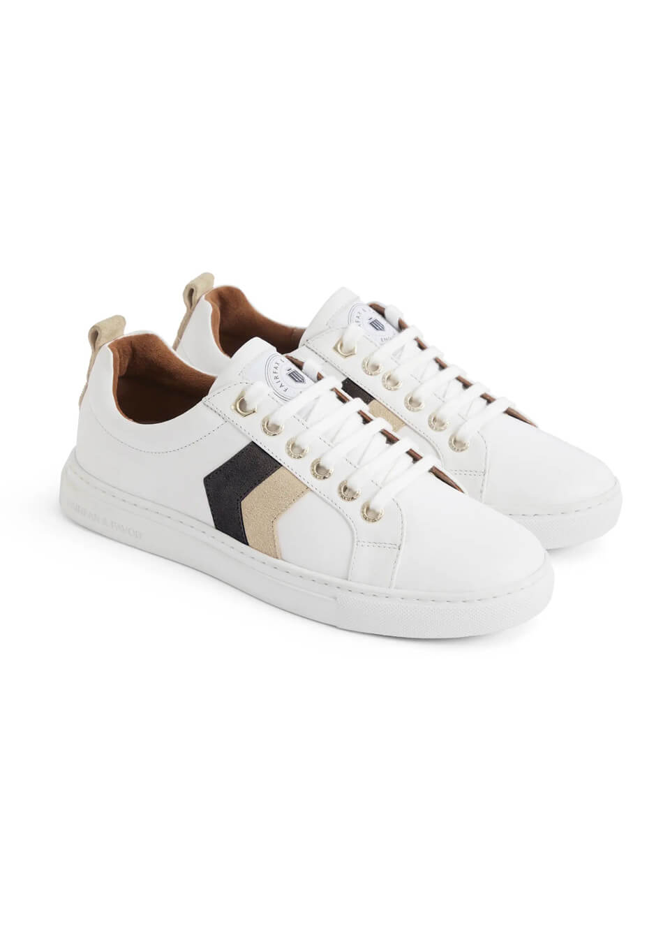 Fairfax & Favor Alexandra Trainer - Neutral Tri-Colour